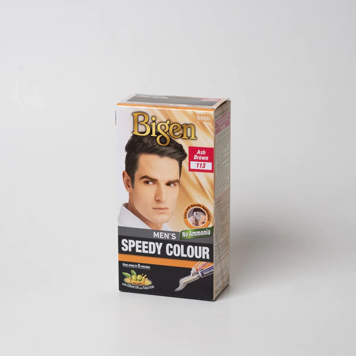 Bigen Men’s Speedy Hair Colour No.100 Real Black - Image 7