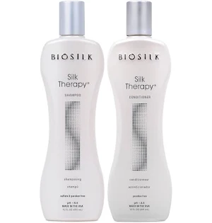 BioSilk Silk Therapy Duo Set Shampoo and Conditioner