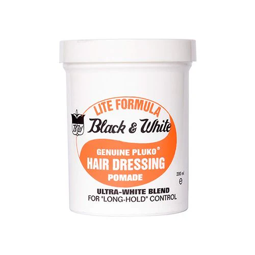Black & White Hair Dressing Pomade Lite Formula 200ml