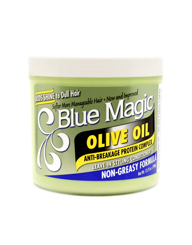 Blue Magic Olive Oil Anti-Breakage Protein Complex Leave In Styling Conditioner 340g/12oz