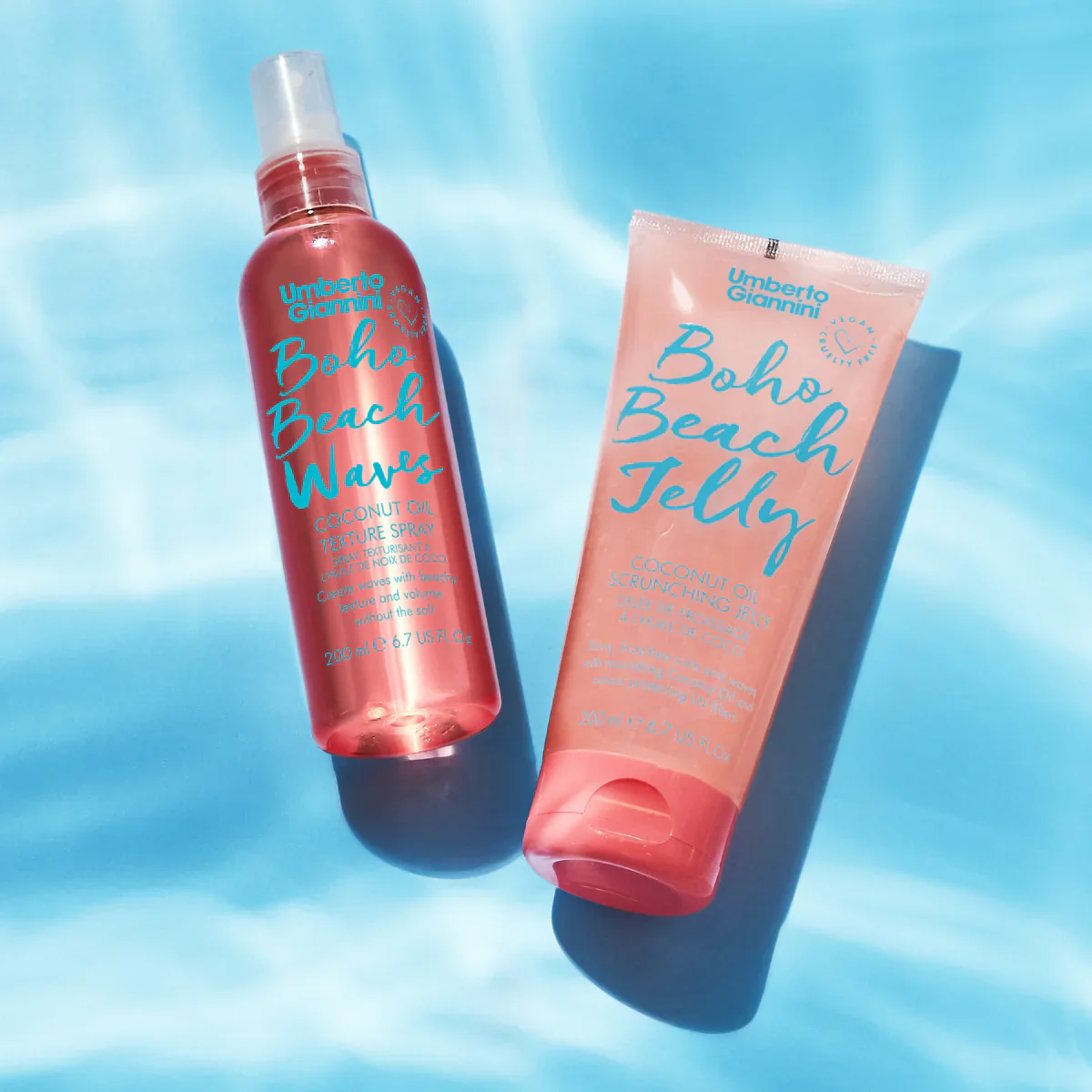 Umberto Giannini Boho Beach Waves Coconut Oil Texture Spray 200ml/6.7oz - Image 2