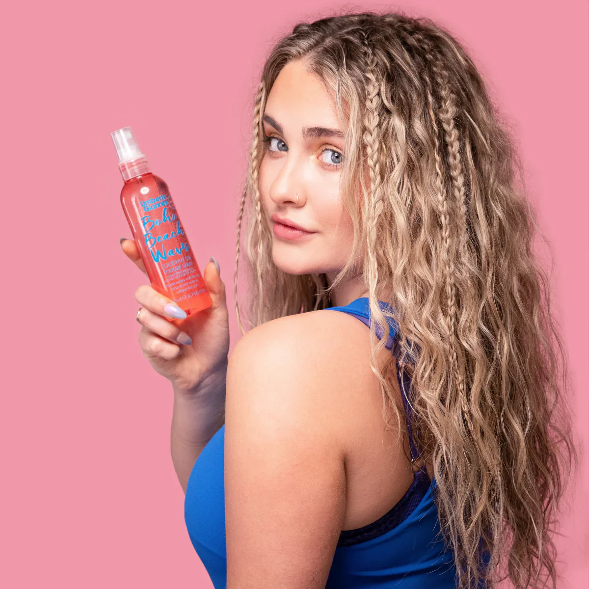 Umberto Giannini Boho Beach Waves Coconut Oil Texture Spray 200ml/6.7oz - Image 3