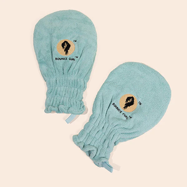 Bounce Curl Hair Drying Mittens - Image 4