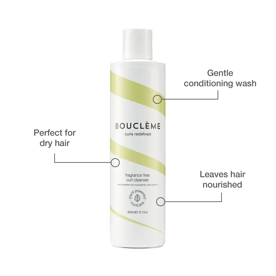 Boucleme Fragrance Free Curl Cleanser 300ml/10.1oz - Image 4