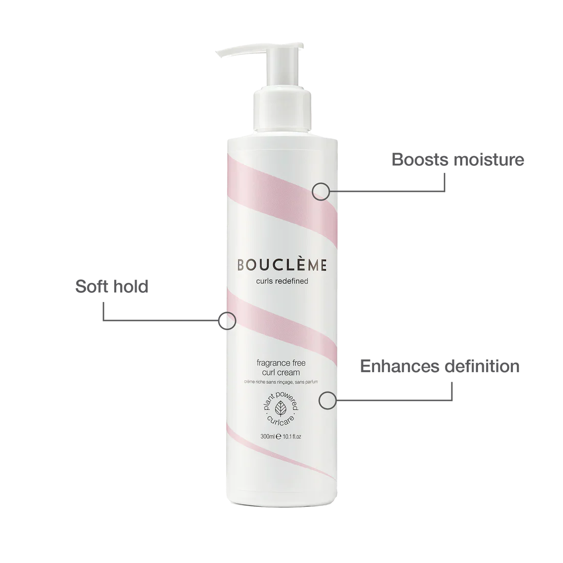Boucleme Fragrance Free Curl Cream 300ml/10.1oz - Image 4