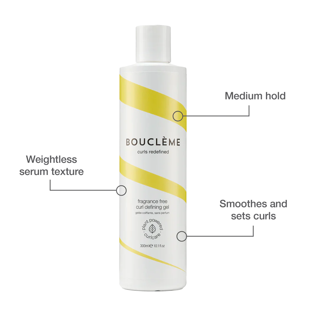 Boucleme Fragrance Free Curl Defining Gel 300ml/10.1oz - Image 4