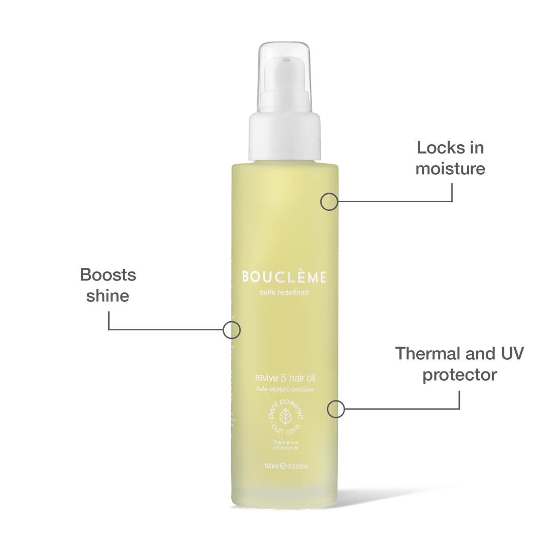 Boucleme Revive 5 Hair Oil With UV Protection 100ml/3.38oz - Image 3