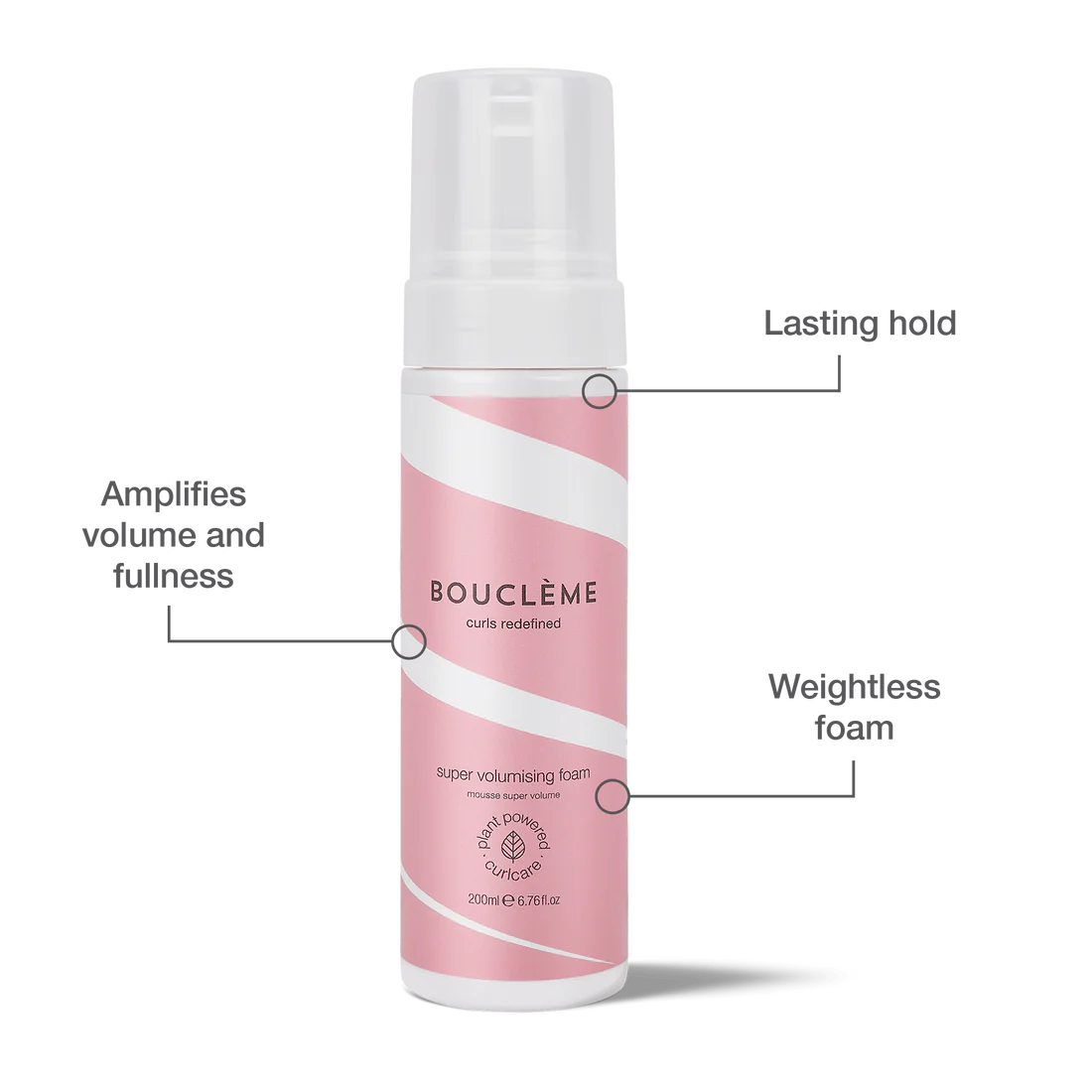 Boucleme Super Hair Volume Foam 200ml/6.76oz - Image 5