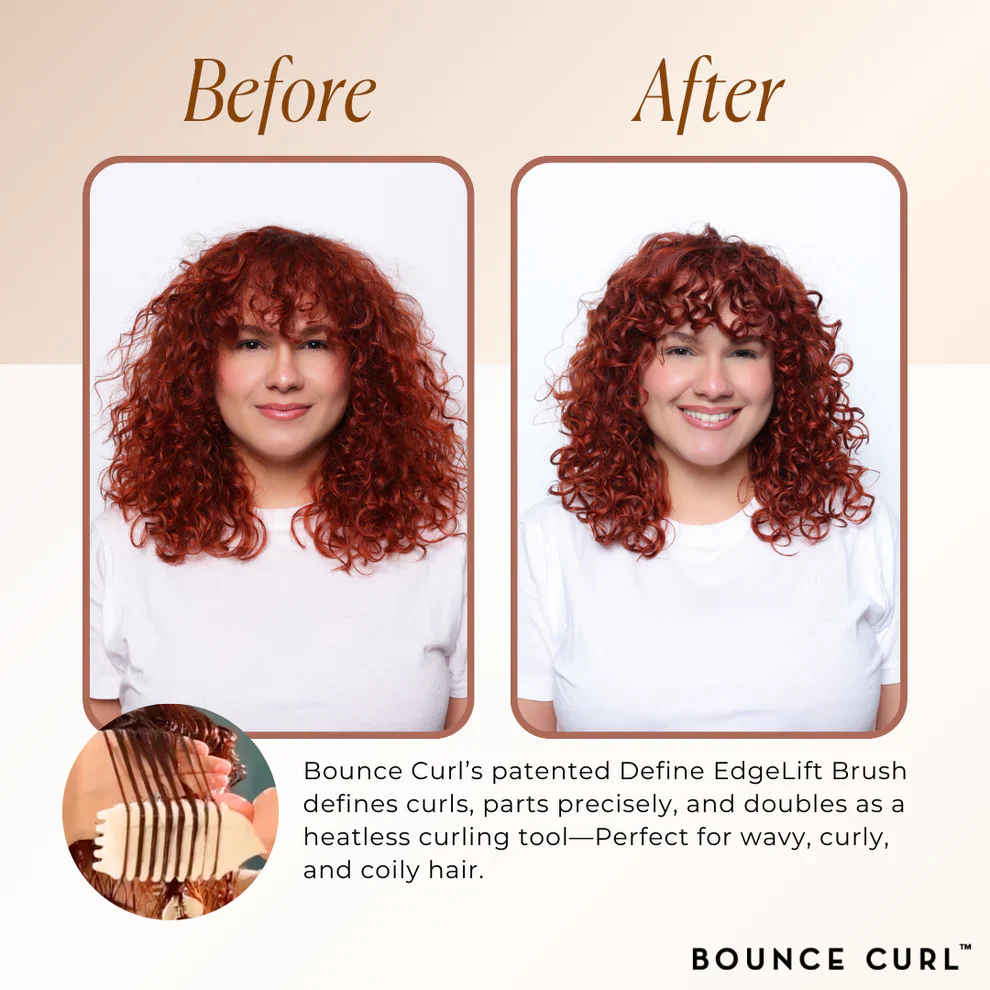 Bounce Curl Define Edgelift Brush Tan - Image 7