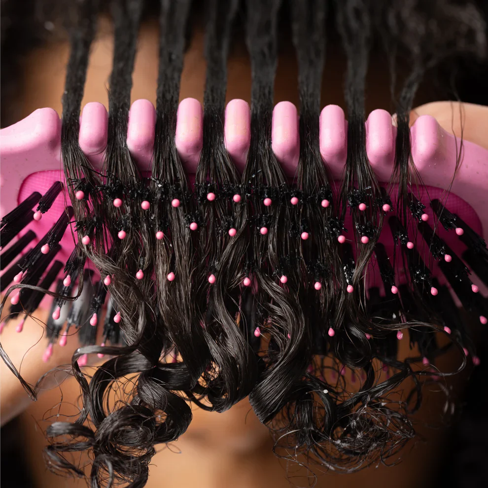 Bounce Curl Define EdgeLift Brush Pink - Image 2