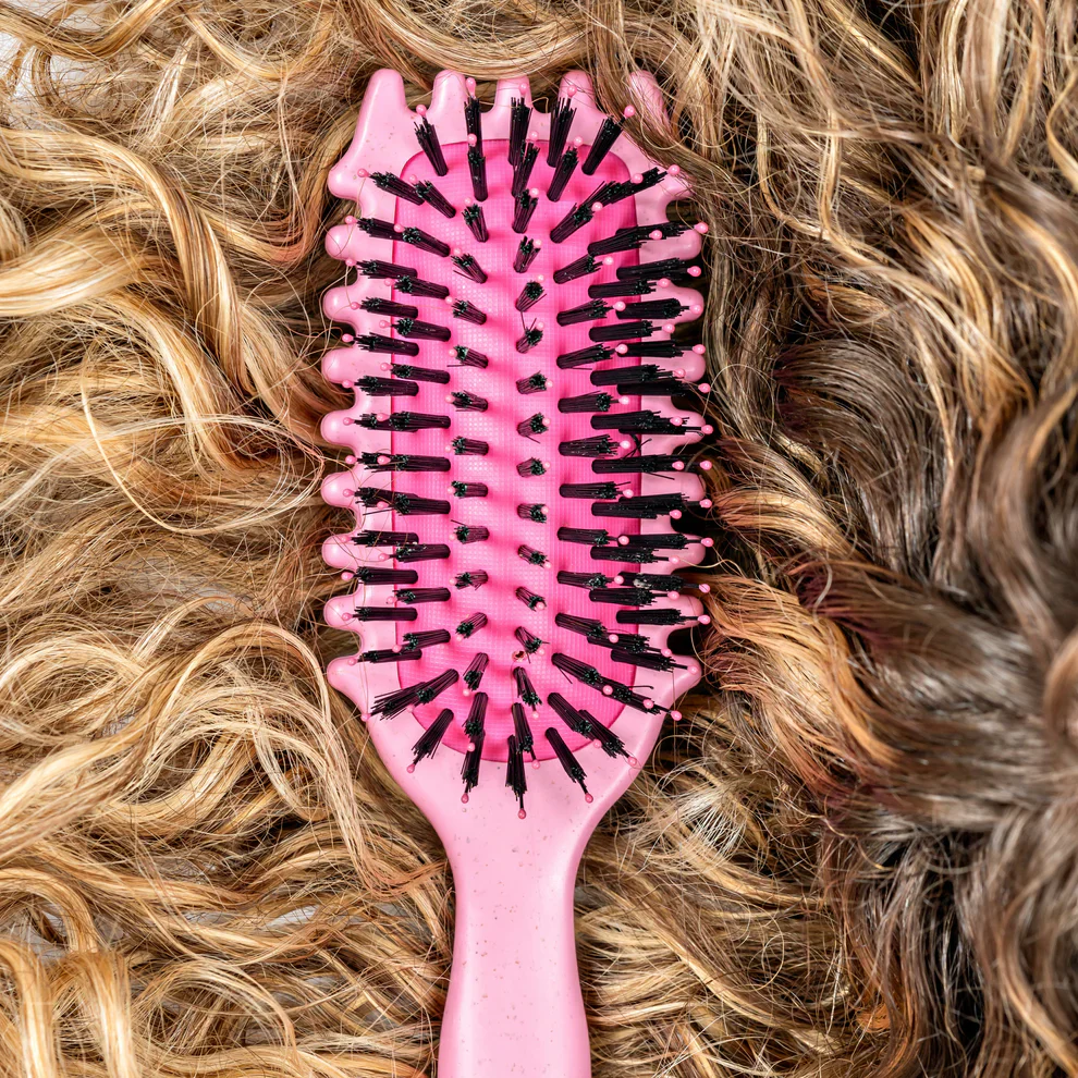 Bounce Curl Define EdgeLift Brush Pink - Image 3