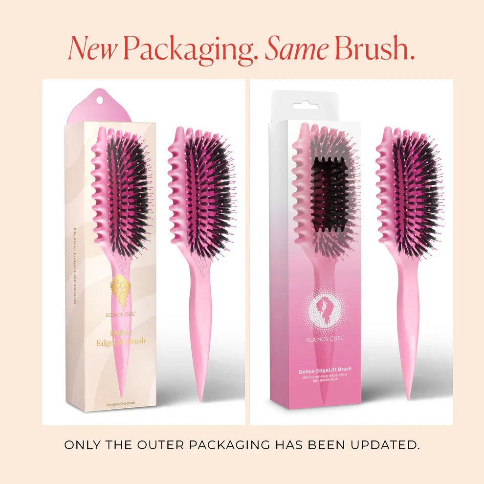 Bounce Curl Define EdgeLift Brush Pink - Image 4