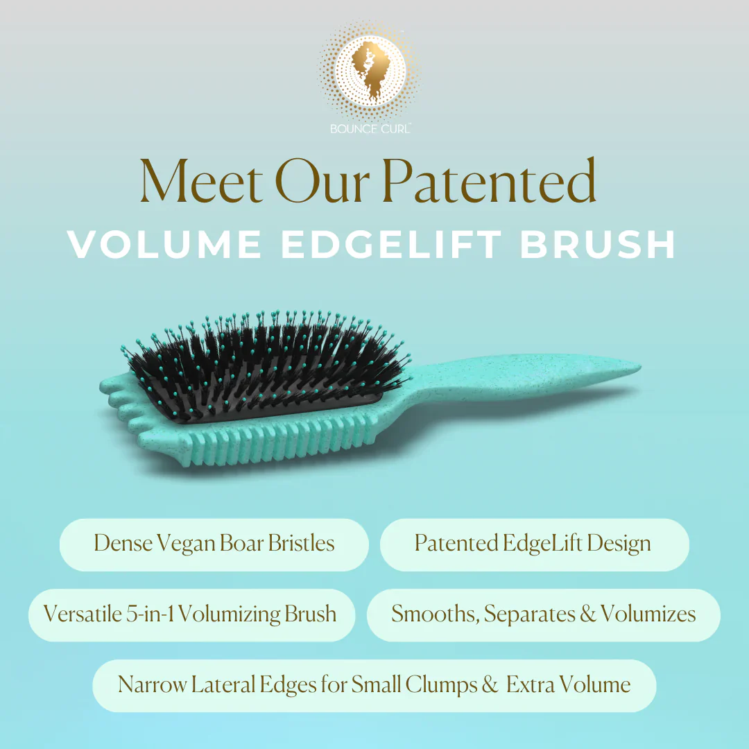 Bounce Curl Define Edgelift Brush Teal - Image 3