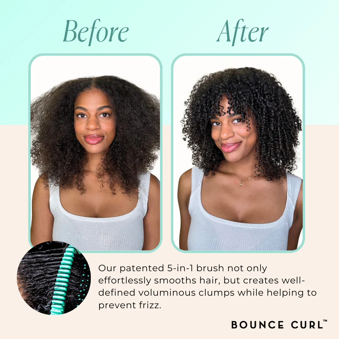 Bounce Curl Define Edgelift Brush Teal - Image 5