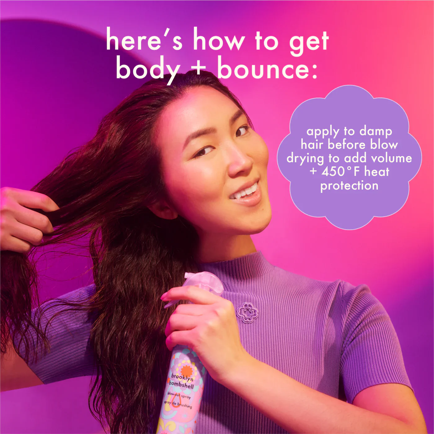 Amika Brooklyn Bombshell Blowout & Blow Dry Spray - Image 5