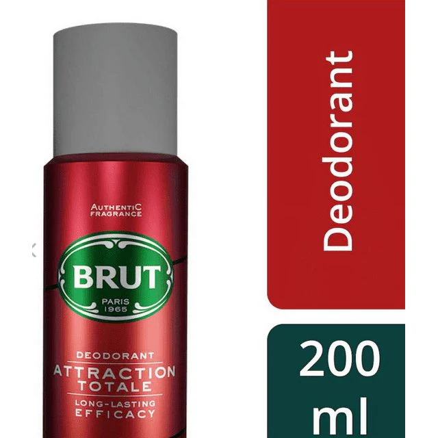 Brut Men's Deodorant Attraction Totale 200ml - Image 3