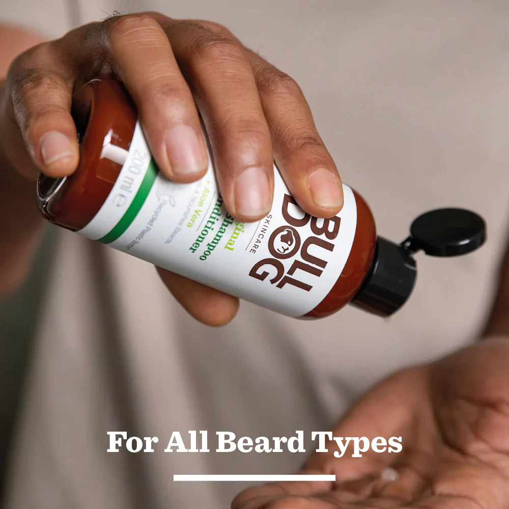 Bull Dog Original Beard Shampoo and Conditioner 200ml - Image 4
