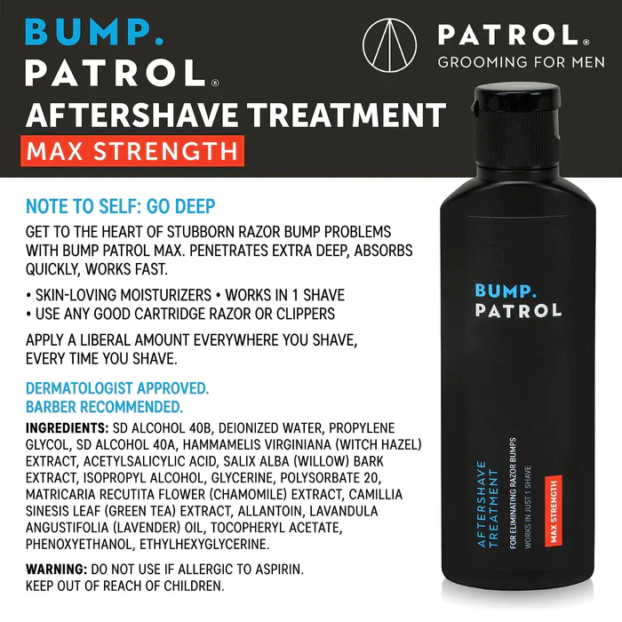 Bump Patrol Aftershave Maximum Strength 57g - Image 5
