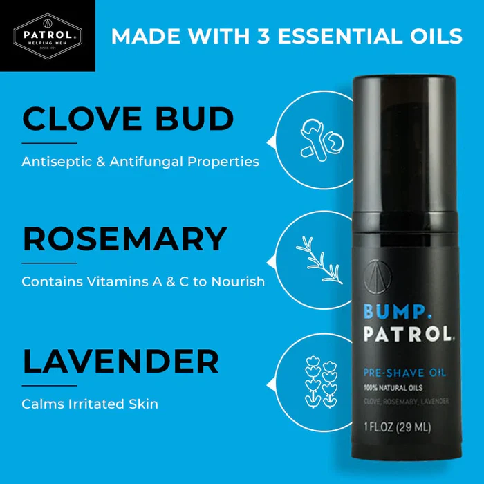 Bump Patrol Pre-Shave Oil 29ml - Image 4