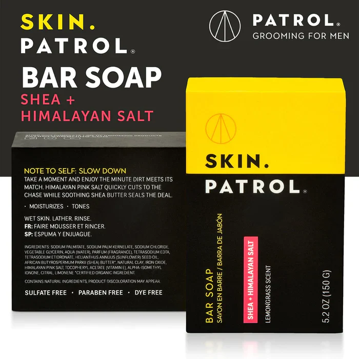 Bump Patrol Pink Salt & Shea Butter Soap 150g - Image 3