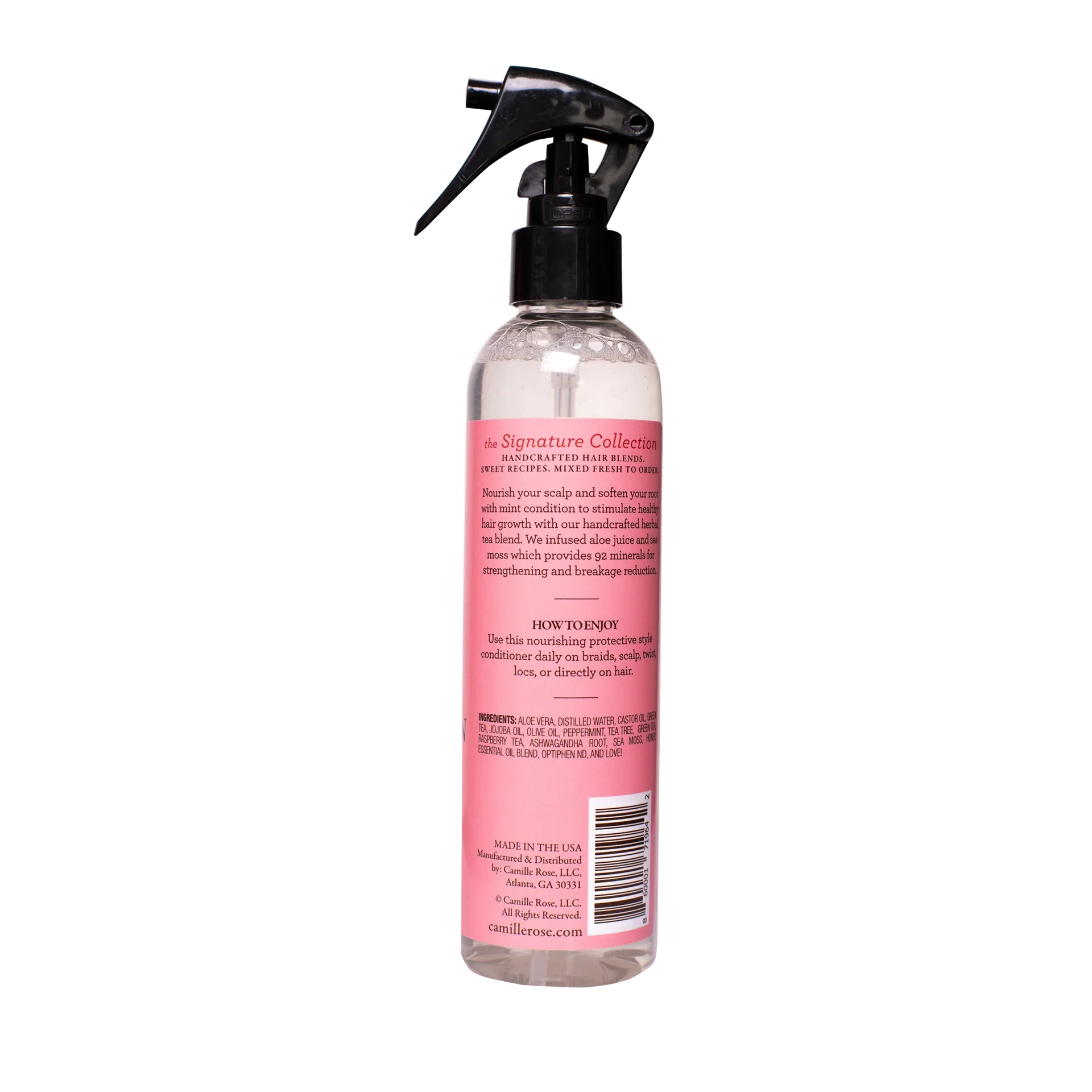 Camille Rose Mint Condition Scalp & Braid Spray 240ml/8oz - Image 2