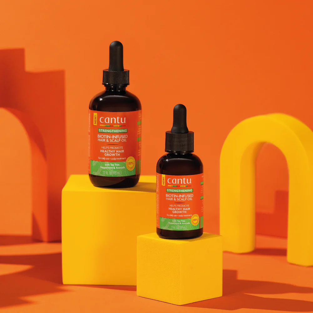 Cantu Biotin-Infused Hair & Scalp Oil 59ml - Image 2