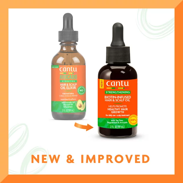 Cantu Biotin-Infused Hair & Scalp Oil 59ml - Image 3