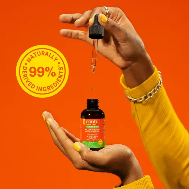 Cantu Biotin-Infused Hair & Scalp Oil 59ml - Image 4