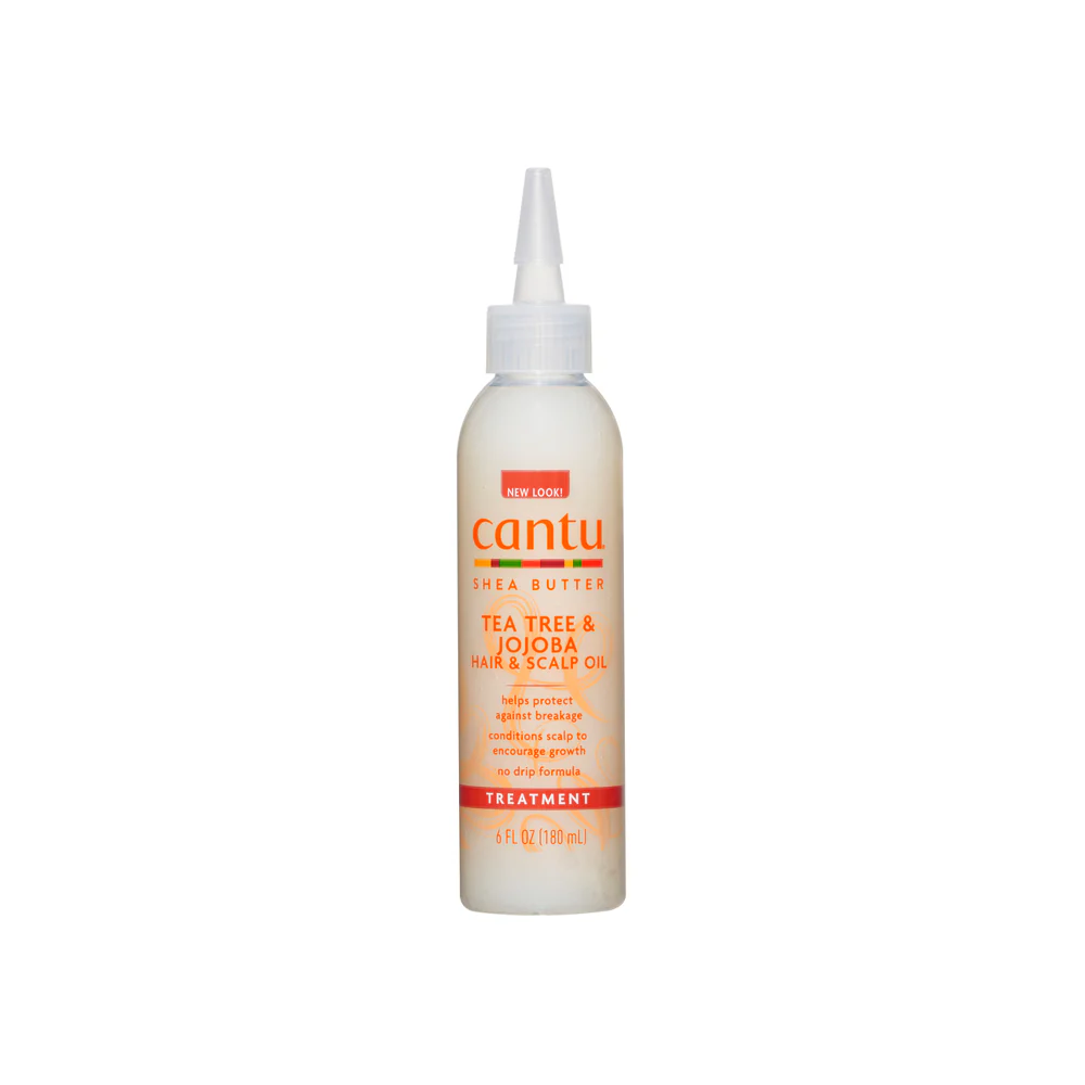 Cantu Classic Tea Tree & Jojoba Hair & Scalp Oil 180ml/6oz
