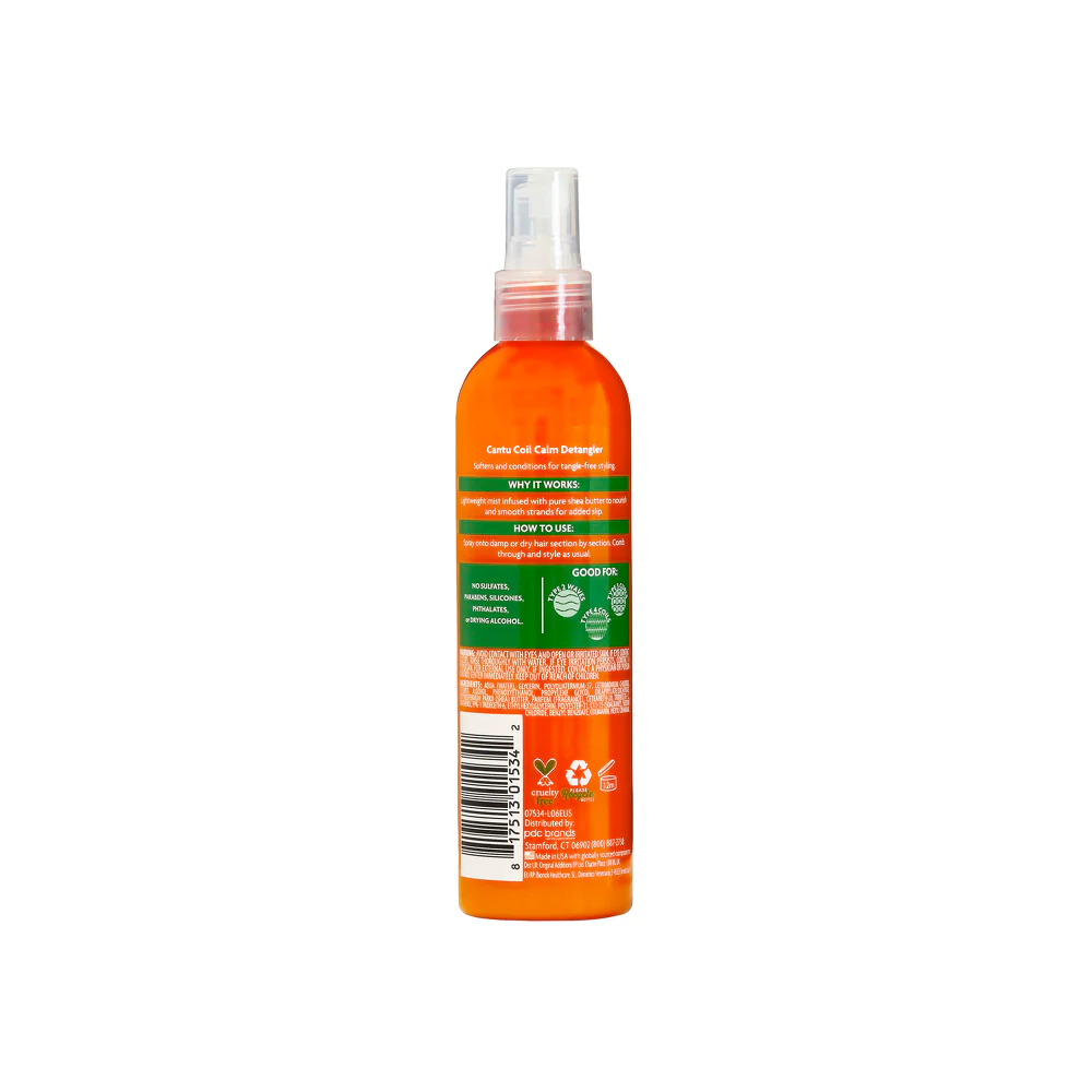 Cantu Coil Calm Detangler 237ml/8oz - Image 3