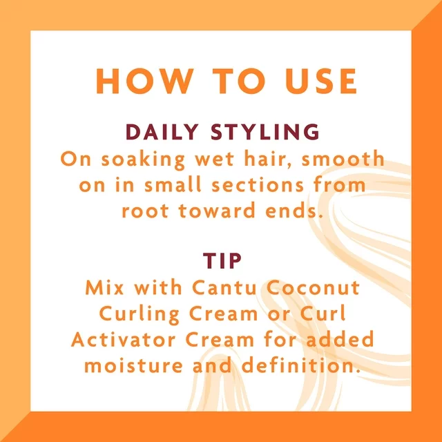 Cantu Shea Butter Define & Shine Custard 340g/12oz - Image 6