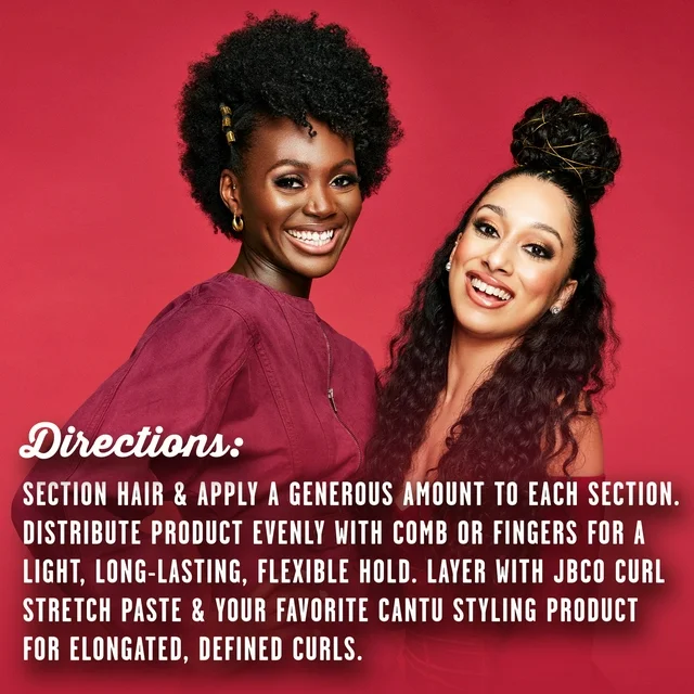 Cantu Flexible Hold Strengthening Styling Gel with Jamaican Black Castor Oil 524g/18.5oz - Image 2