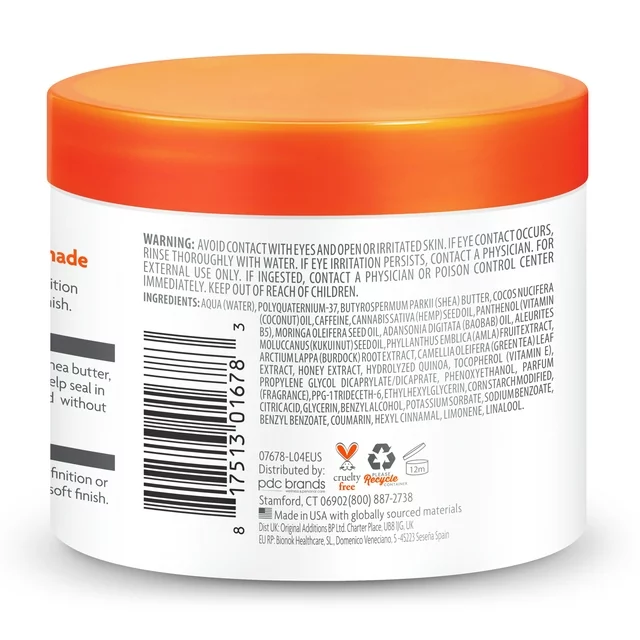 Cantu for Men Cream Pomade with Flexible Hold 227g/8oz - Image 4