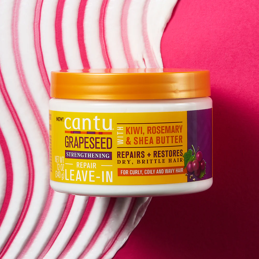 Cantu Grapeseed Strengthening Repair Leave-In Conditioner 340g/12oz - Image 2