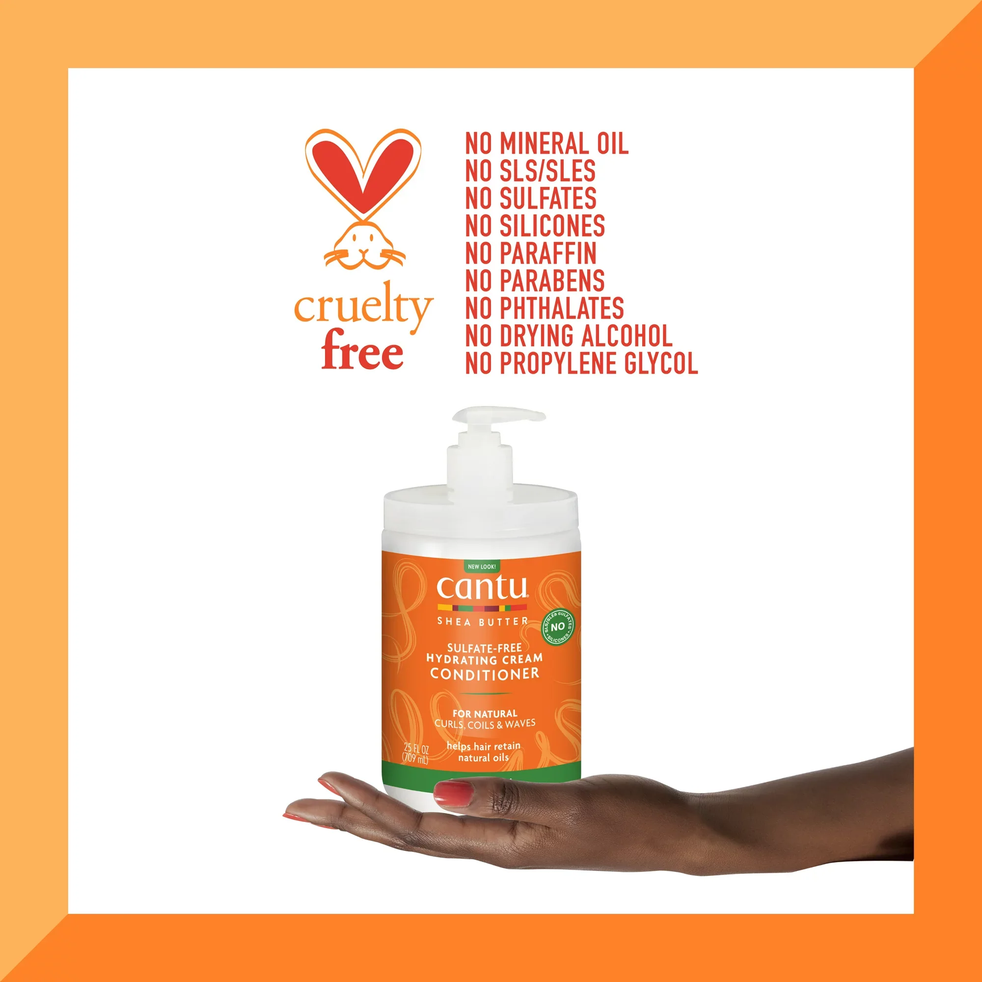 Cantu Hydrating Cream Conditioner 400ml/13.5oz - Image 5