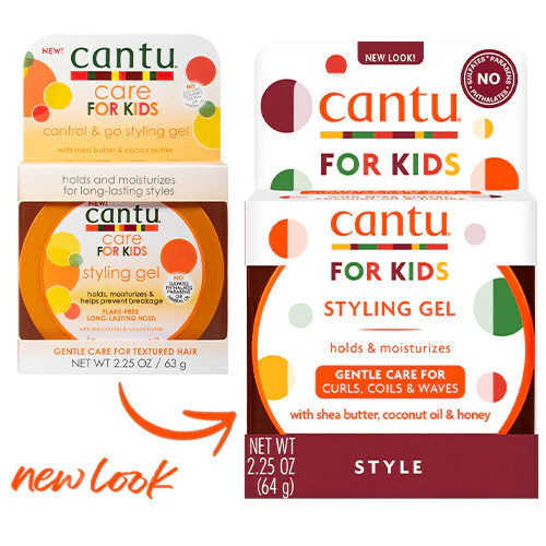 Cantu Kids Control & Go Styling Gel 64g/2.25oz - Image 2