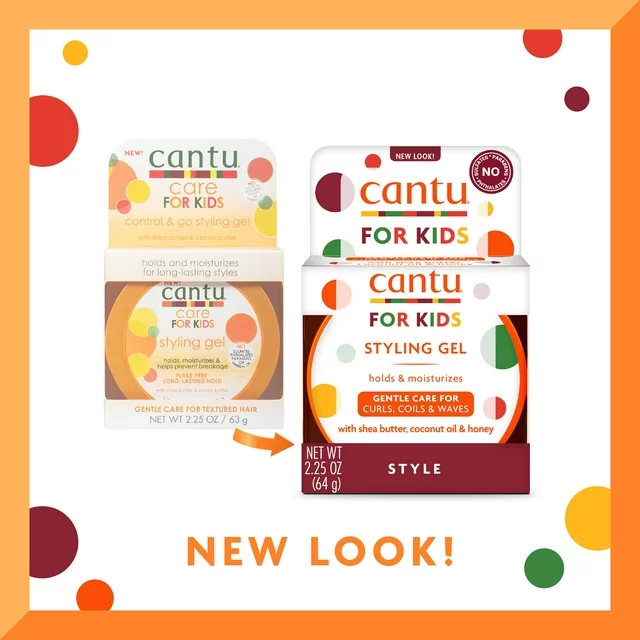 Cantu Kids Control & Go Styling Gel 64g/2.25oz - Image 5