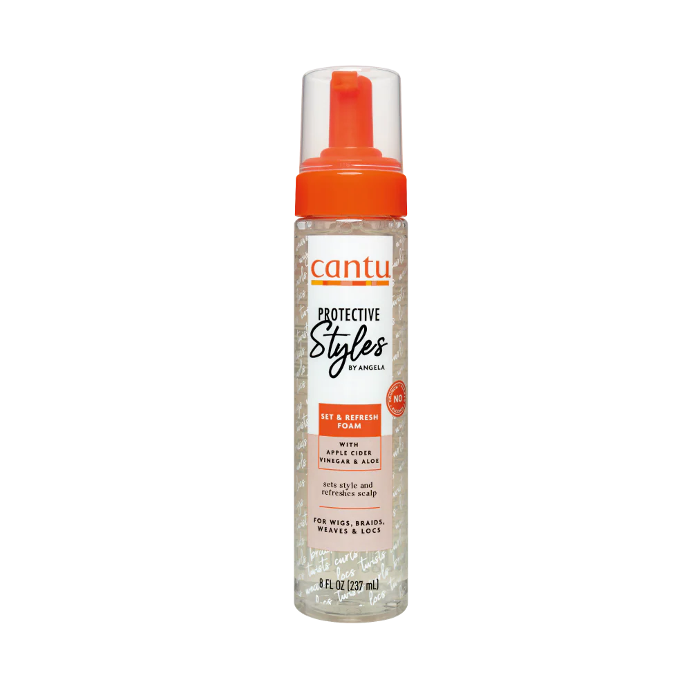 Cantu Protective Styles Set & Refresh Foam 237ml/8oz