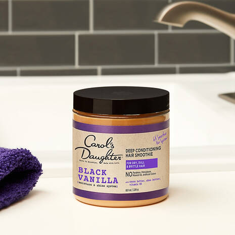 CAROL'S DAUGHTER BLACK VANILLA MOISTURE & SHINE HAIR SMOOTHIE-8 OZ - Image 3