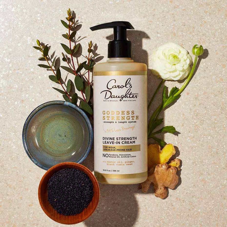 CAROL'S DAUGHTER GODDESS STRENGTH DIVINE STRENGTH LEAVE IN CREAM WITH CASTOR OIL 295ML - Image 4