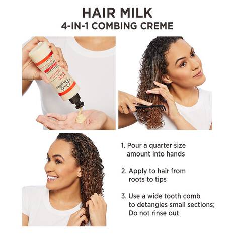 CAROL'S DAUGHTER HAIR MILK 4-IN-1 COMBING CREME-236 ML - Image 5