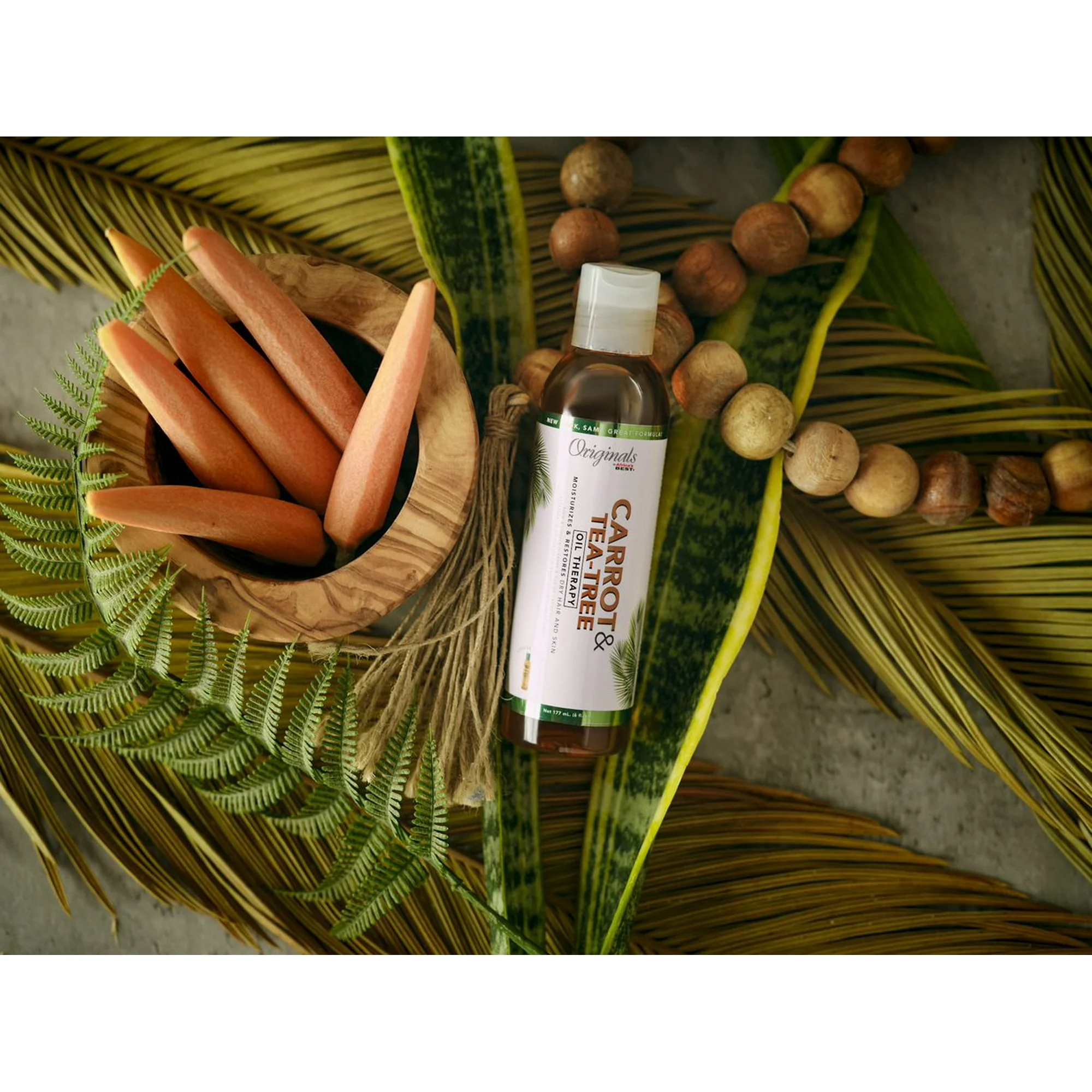 Africa’s Best Repair & Restore Collection Carrot & Tea-Tree Oil Therapy 177ml/6oz - Image 2