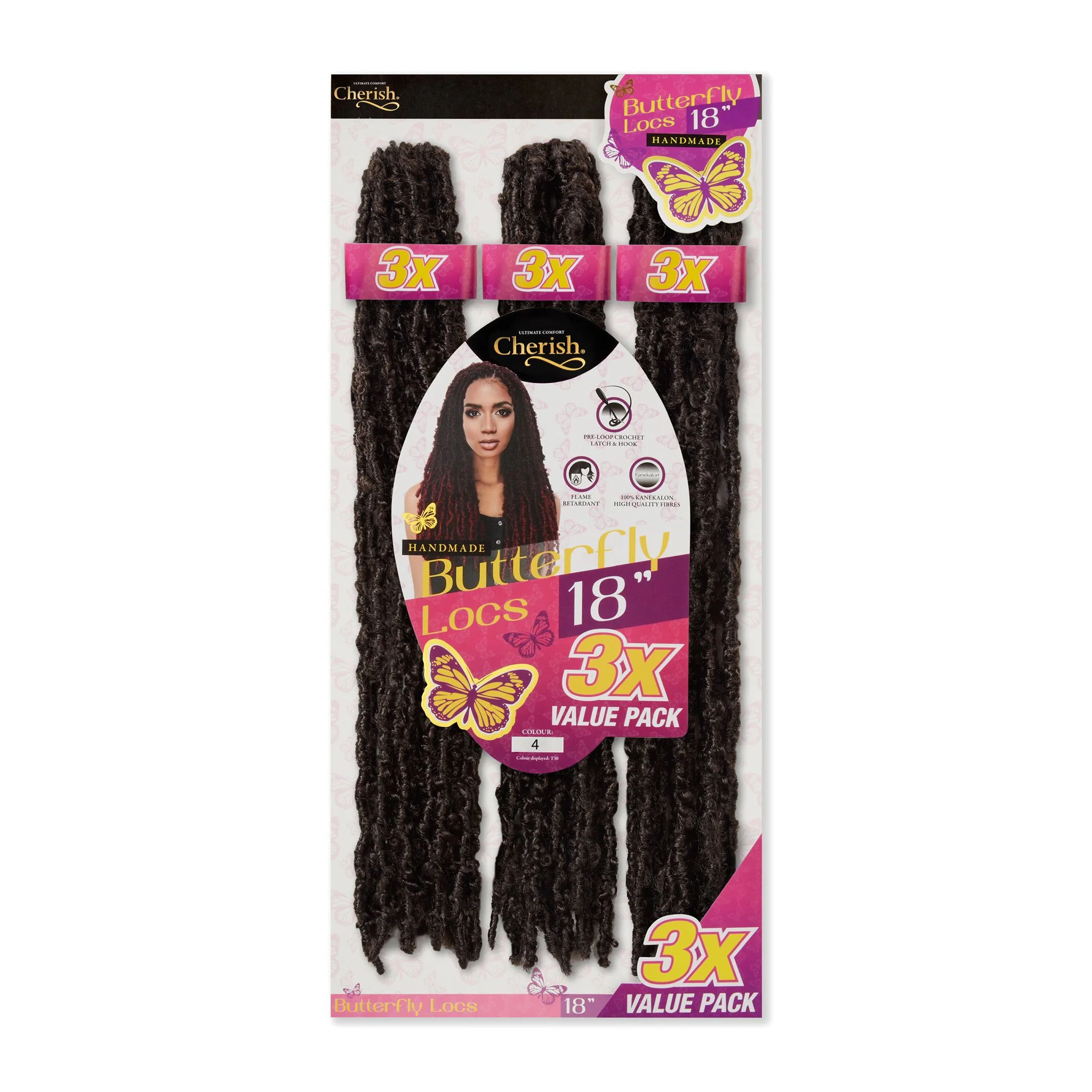 Cherish Ultimate Comfort Butterfly Locs 3X Pack 14" - Image 11