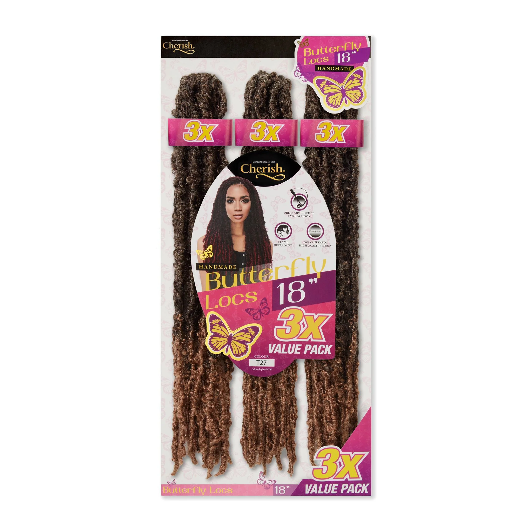 Cherish Ultimate Comfort Butterfly Locs 3X Pack 14" - Image 12