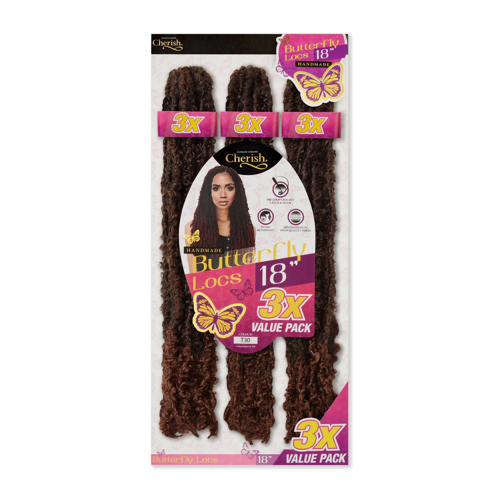 Cherish Ultimate Comfort Butterfly Locs 3X Pack 14" - Image 13
