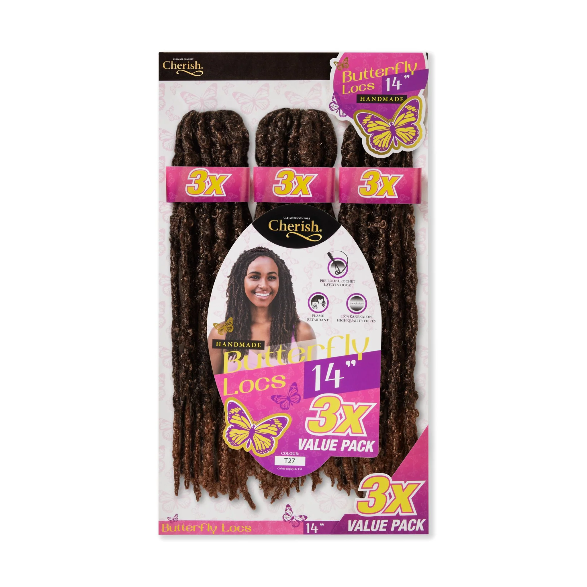 Cherish Ultimate Comfort Butterfly Locs 3X Pack 14" - Image 6