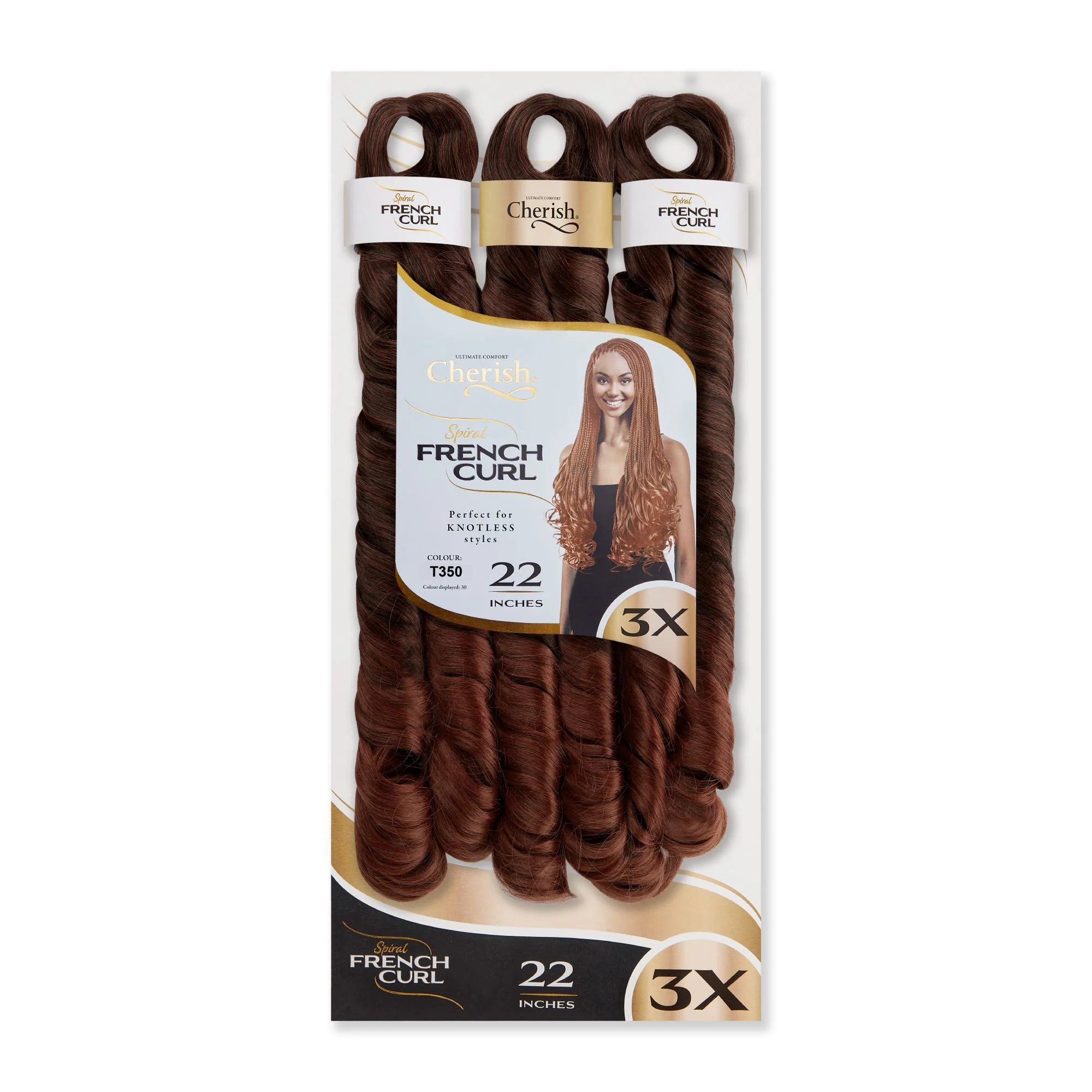 Cherish Ultimate Comfort 3X Spiral French Curl - Image 15