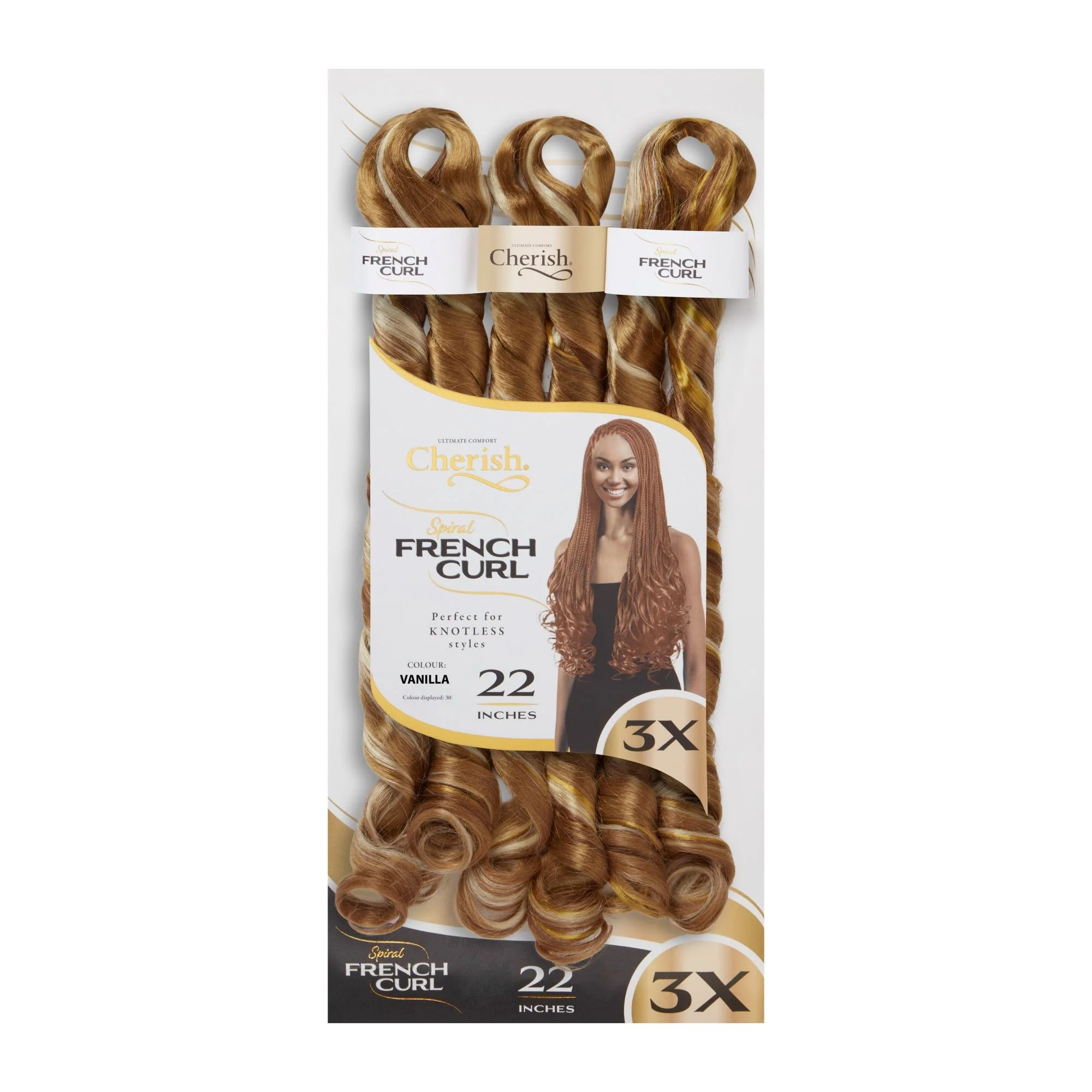 Cherish Ultimate Comfort 3X Spiral French Curl - Image 23