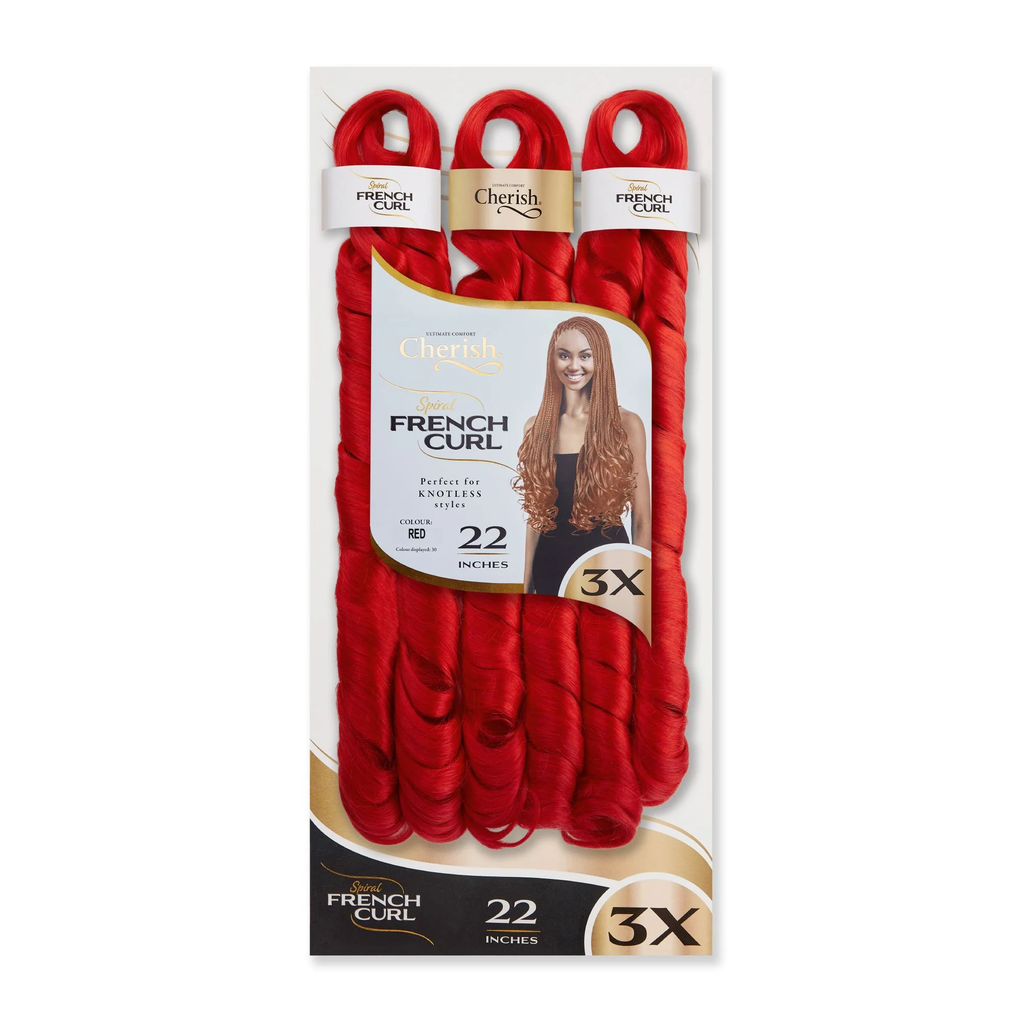 Cherish Ultimate Comfort 3X Spiral French Curl - Image 26