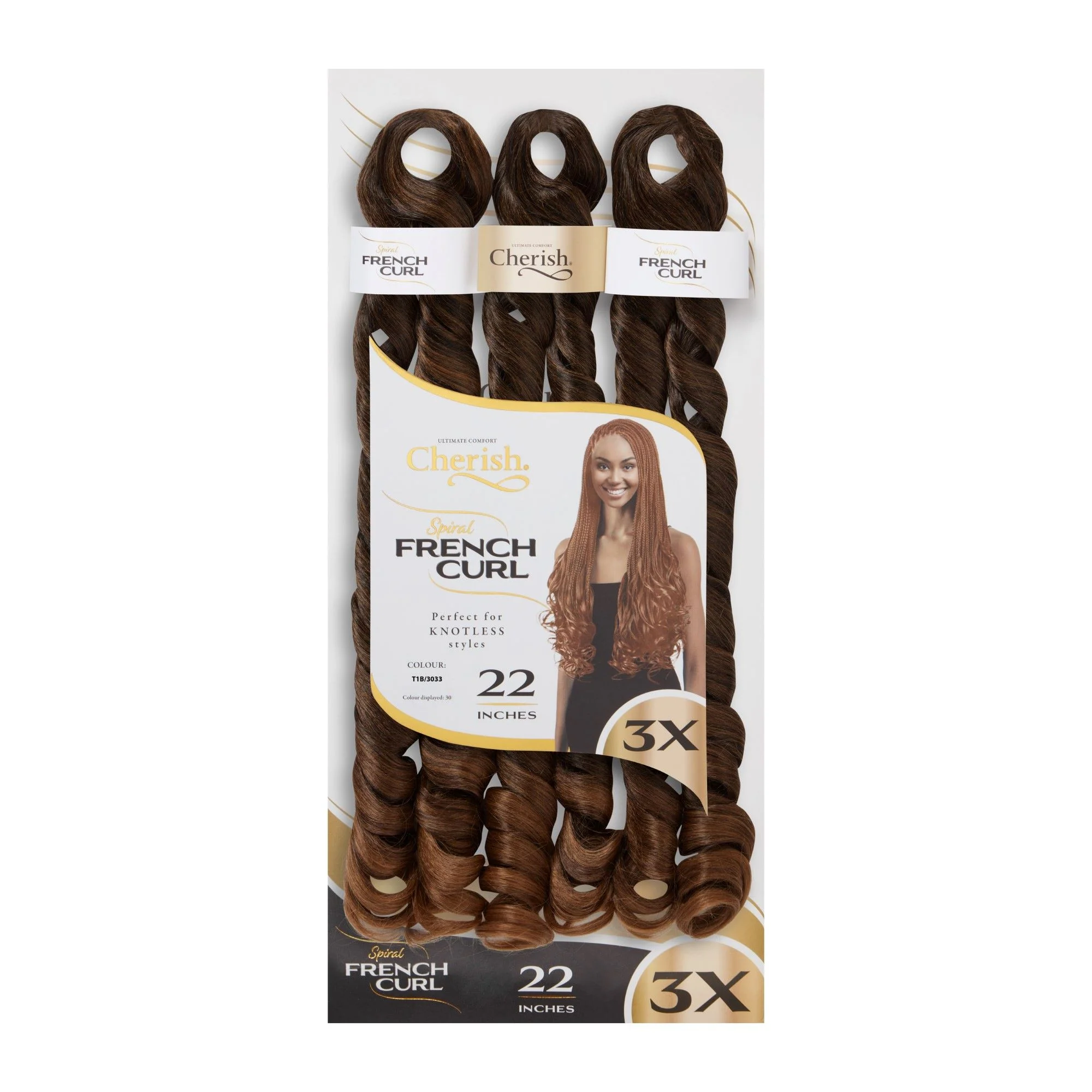 Cherish Ultimate Comfort 3X Spiral French Curl - Image 31